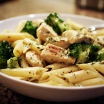 Creamy Broccoli And Chicken Penne
