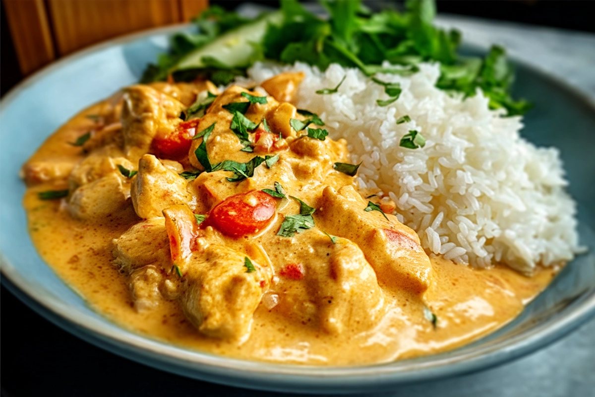 Creamy Smothered Chicken And Rice