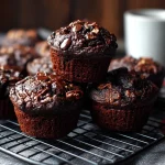 Dark Chocolate Banana Bread Muffins