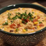 Easy Crock Pot Cream Cheese Chicken Chili