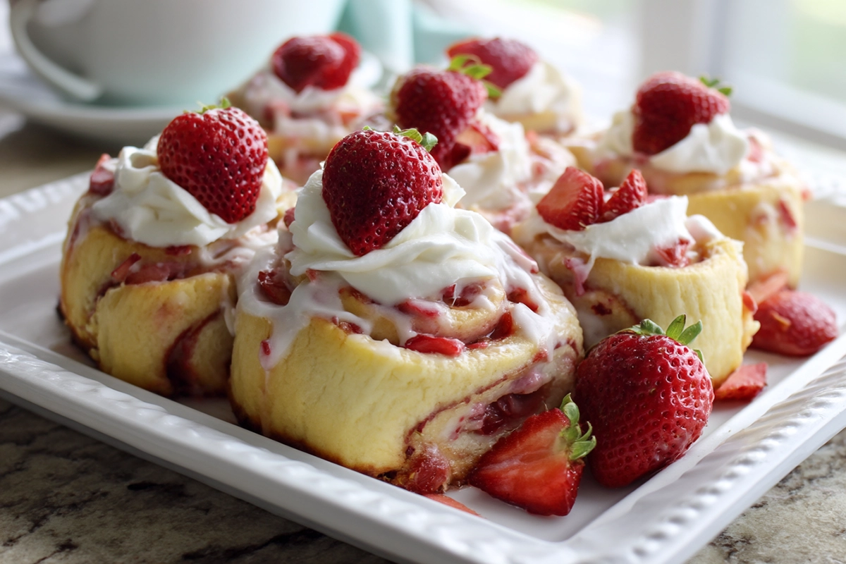 Easy Strawberry Cheesecake Rolls: A Dreamy Dessert You Can Actually Make