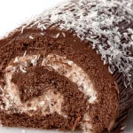 German Chocolate Cake Roll