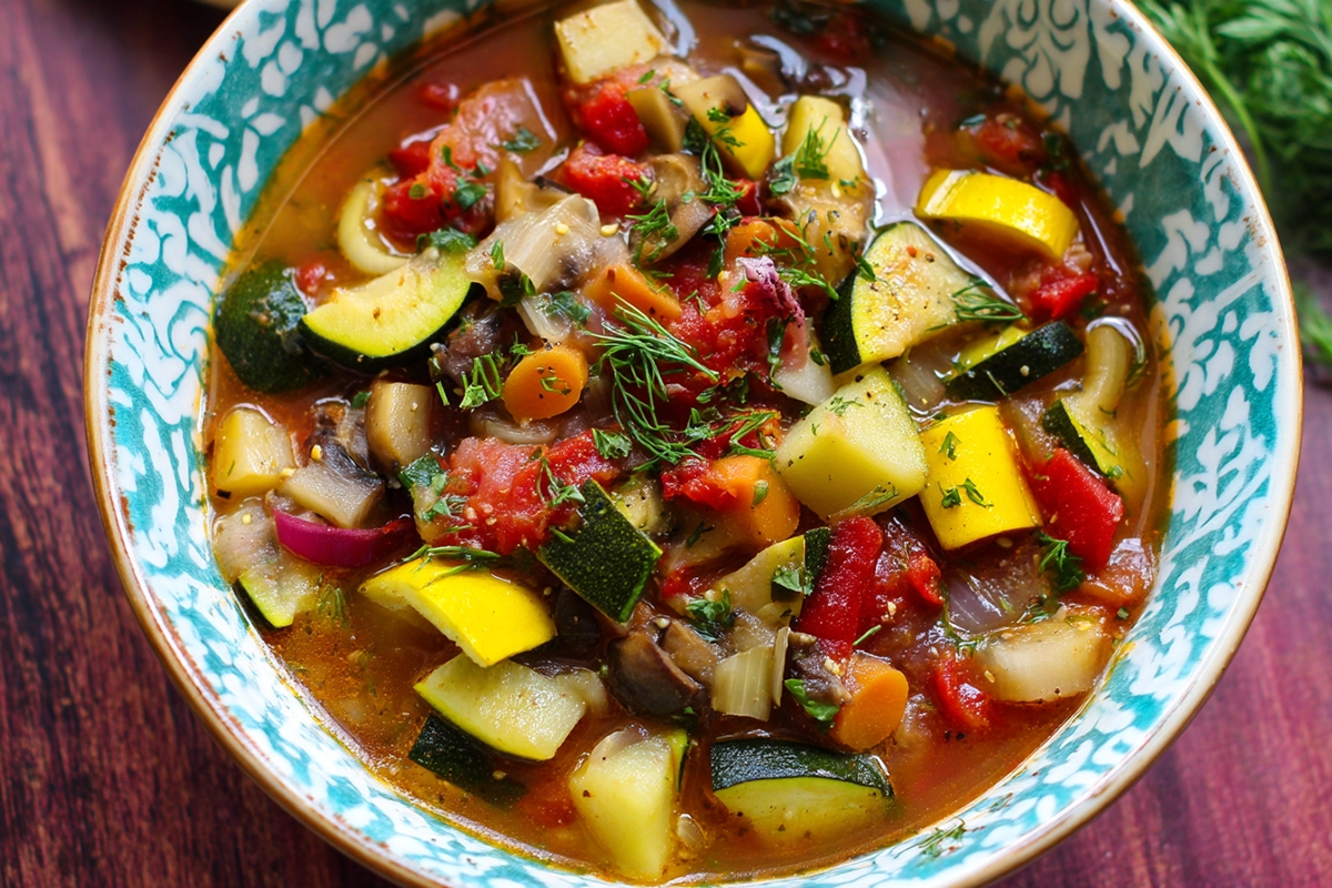 Healthy Tuscan Vegetable Soup