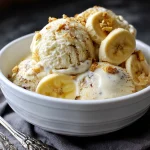 No Churn Banana Ice Cream