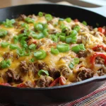 Philly Cheese Beef Skillet