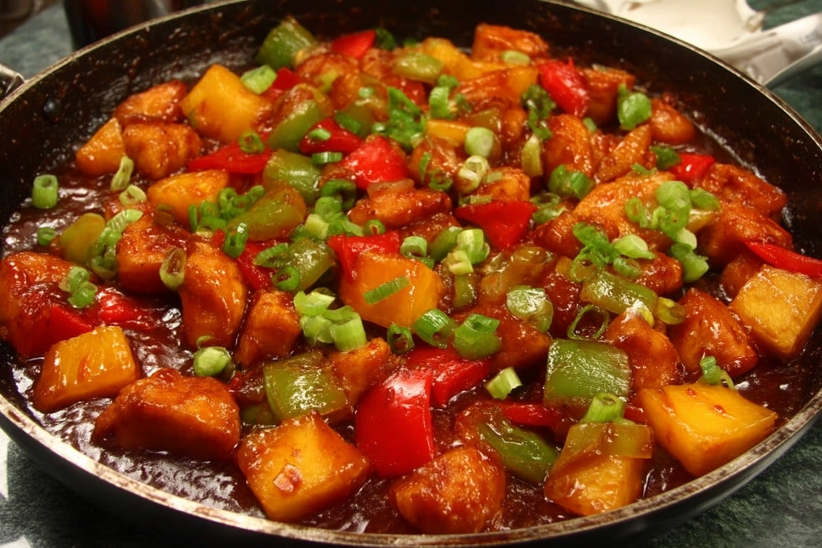 Pineapple Chicken Stir Fry