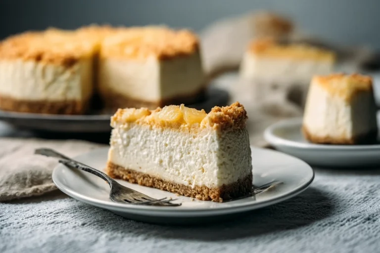 Pineapple Cream Cheesecake Recipe