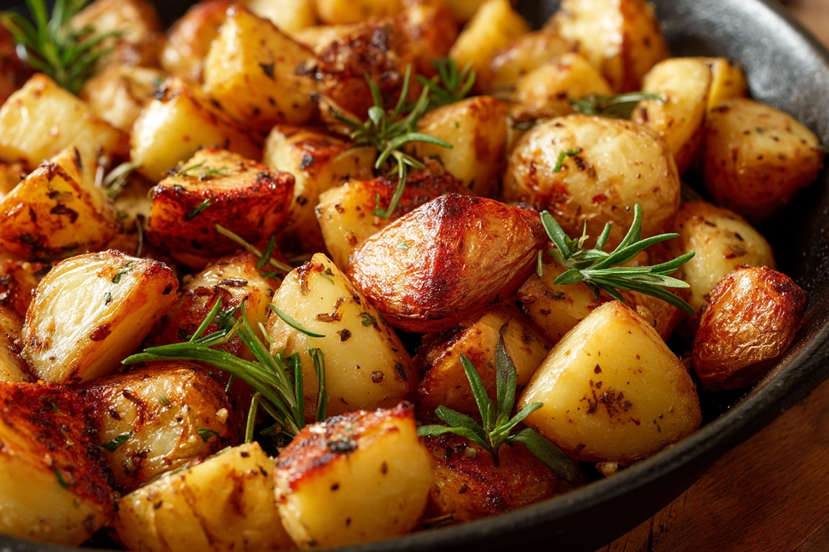 Roasted Garlic Idaho Potatoes