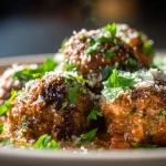 Smoked Italian Meatballs Recipe