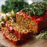 The Ultimate Vegetable Lentil Loaf