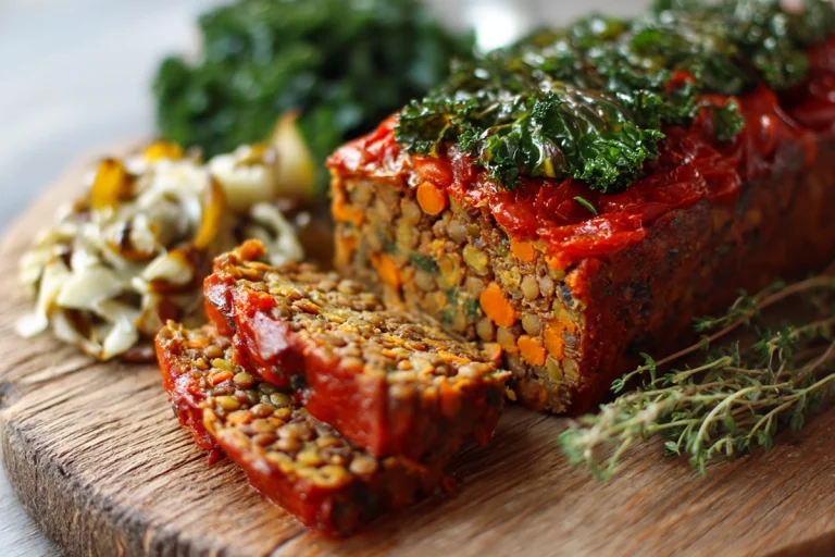 The Ultimate Vegetable Lentil Loaf