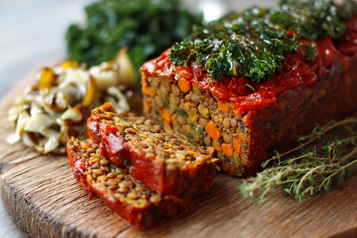 The Ultimate Vegetable Lentil Loaf