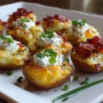 Twice Baked Potato Bites