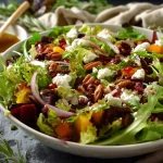 Winter Salad With Homemade Vinaigrette