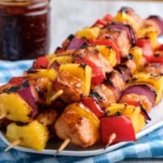 Bbq Pineapple Chicken Kabobs