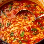 Chicken Orzo Tomato Soup