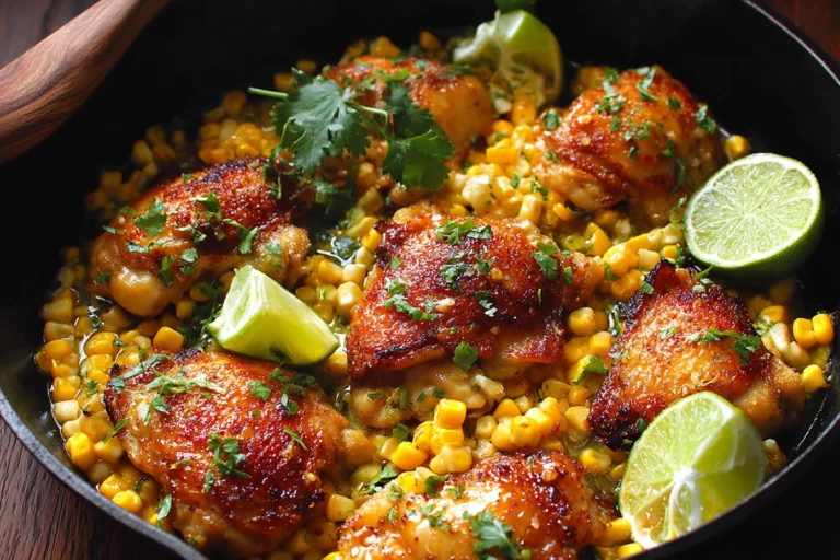 Cilantro Lime Chicken And Corn