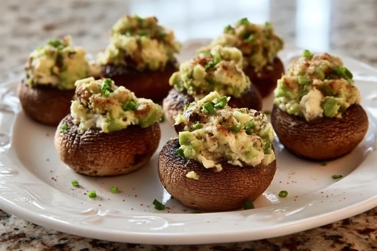 Crab Stuffed Mushrooms