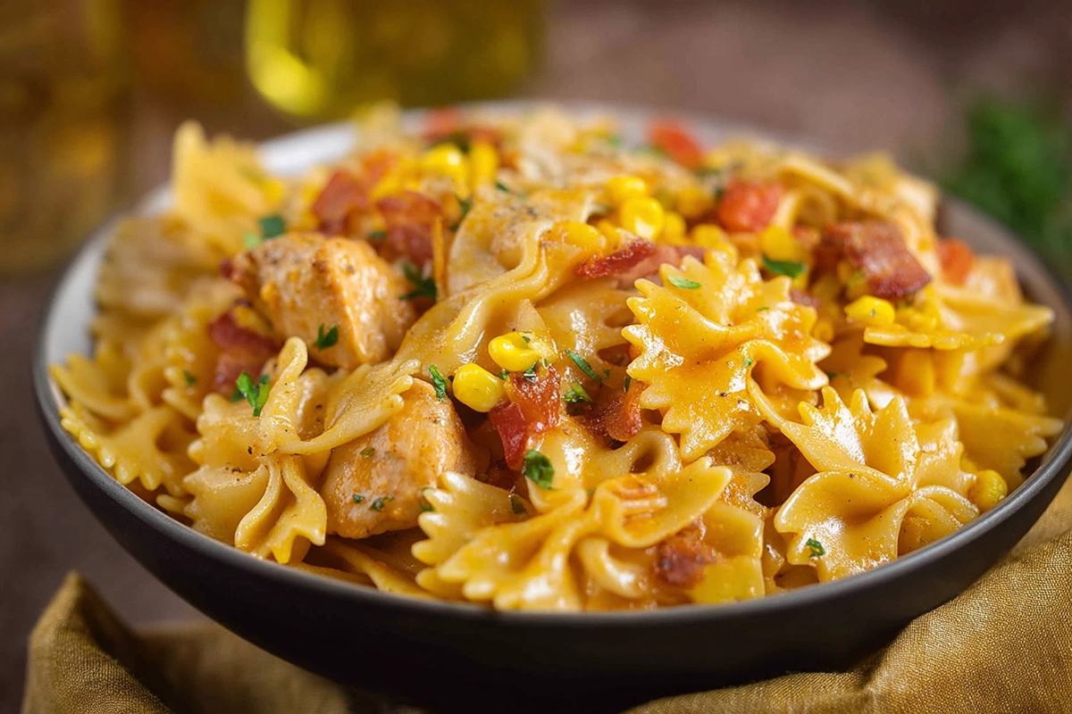 Creamy Chicken And Corn Pas