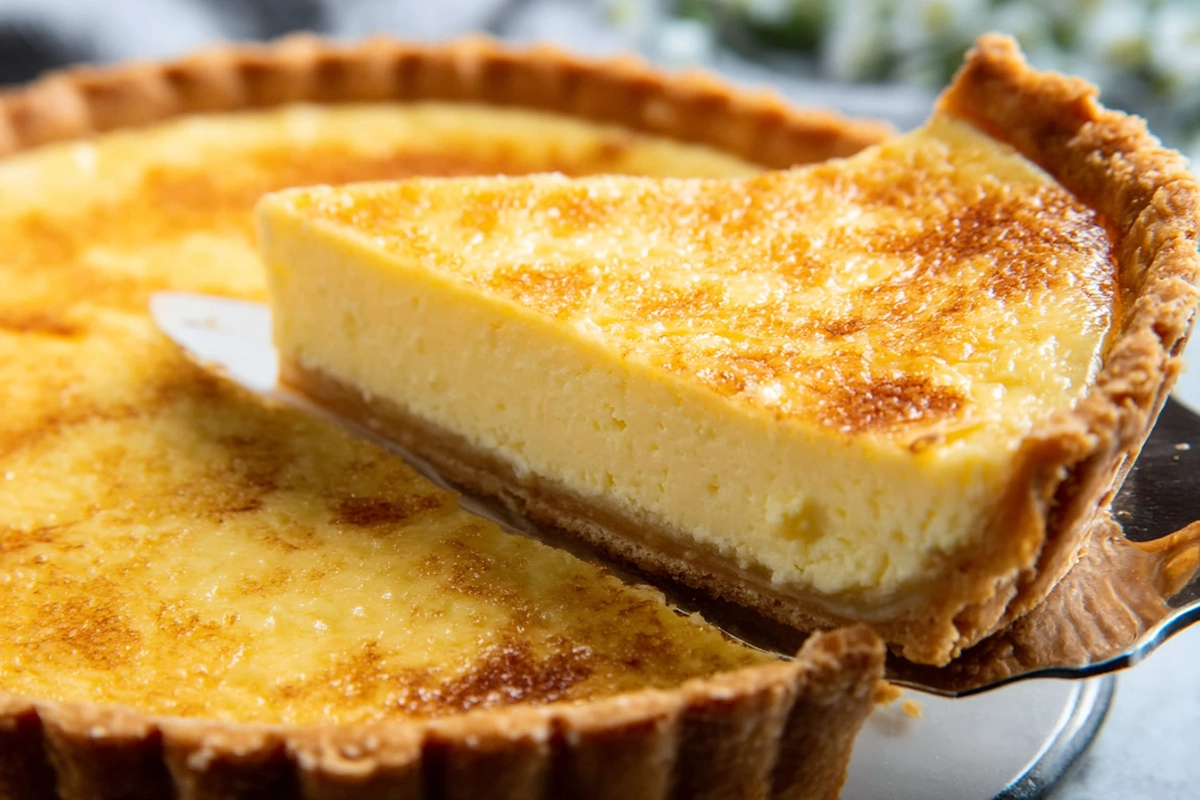 Egg Custard Pie: A Creamy Slice of Old-Fashioned Dessert Bliss 4 Egg Custard Pi