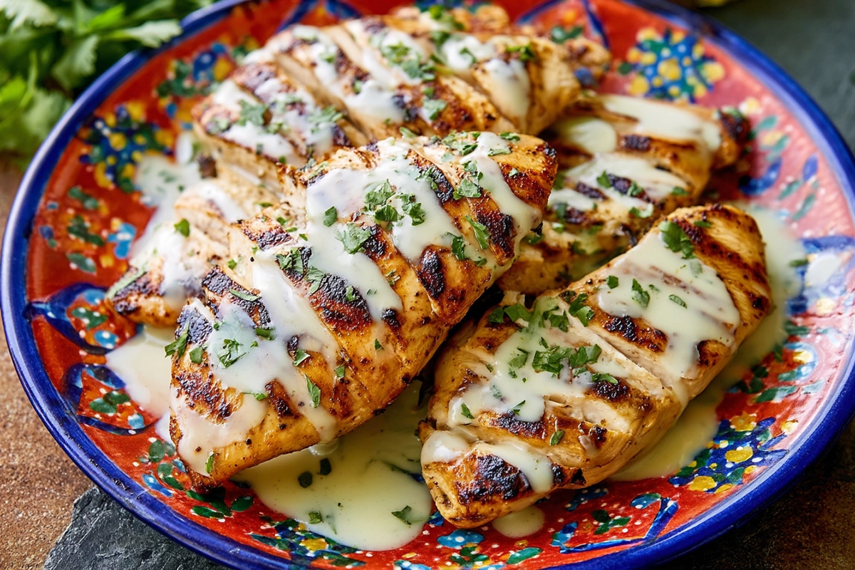 Zing into Summer: Grilled Salsa Verde Chicken with Pepper Jack 4 Grilled Salsa Verde Pepper Jack Chicke