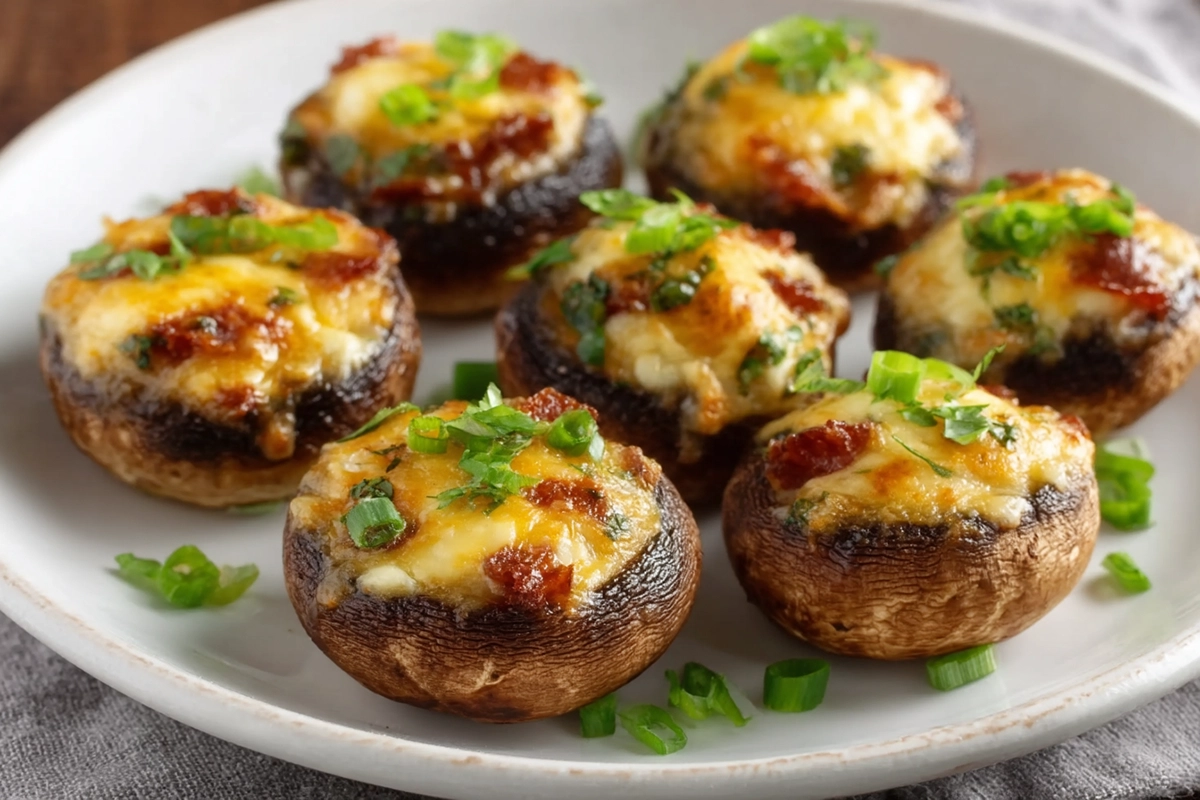 Cheesy, Crispy, Crowd-Pleasing: Stuffed Mushrooms for Every Occasion 4 Grilled Stuffed Mushroom