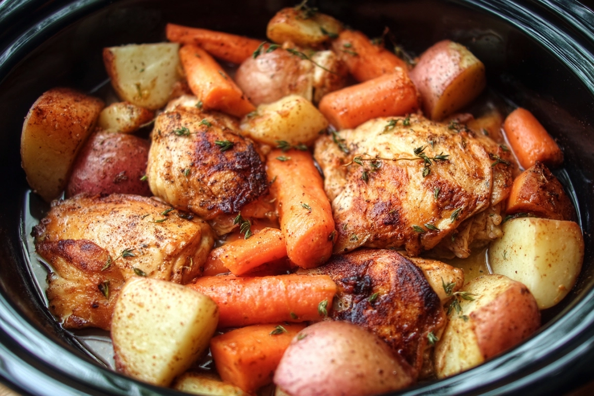 Slow Cooker Chicken Thigh