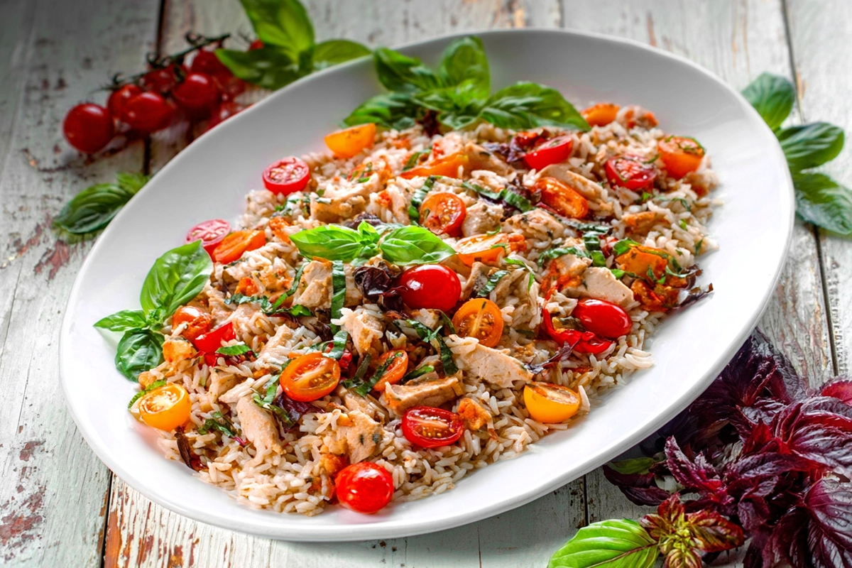 Slow Cooker Chicken With Cherry Tomatoes Basil