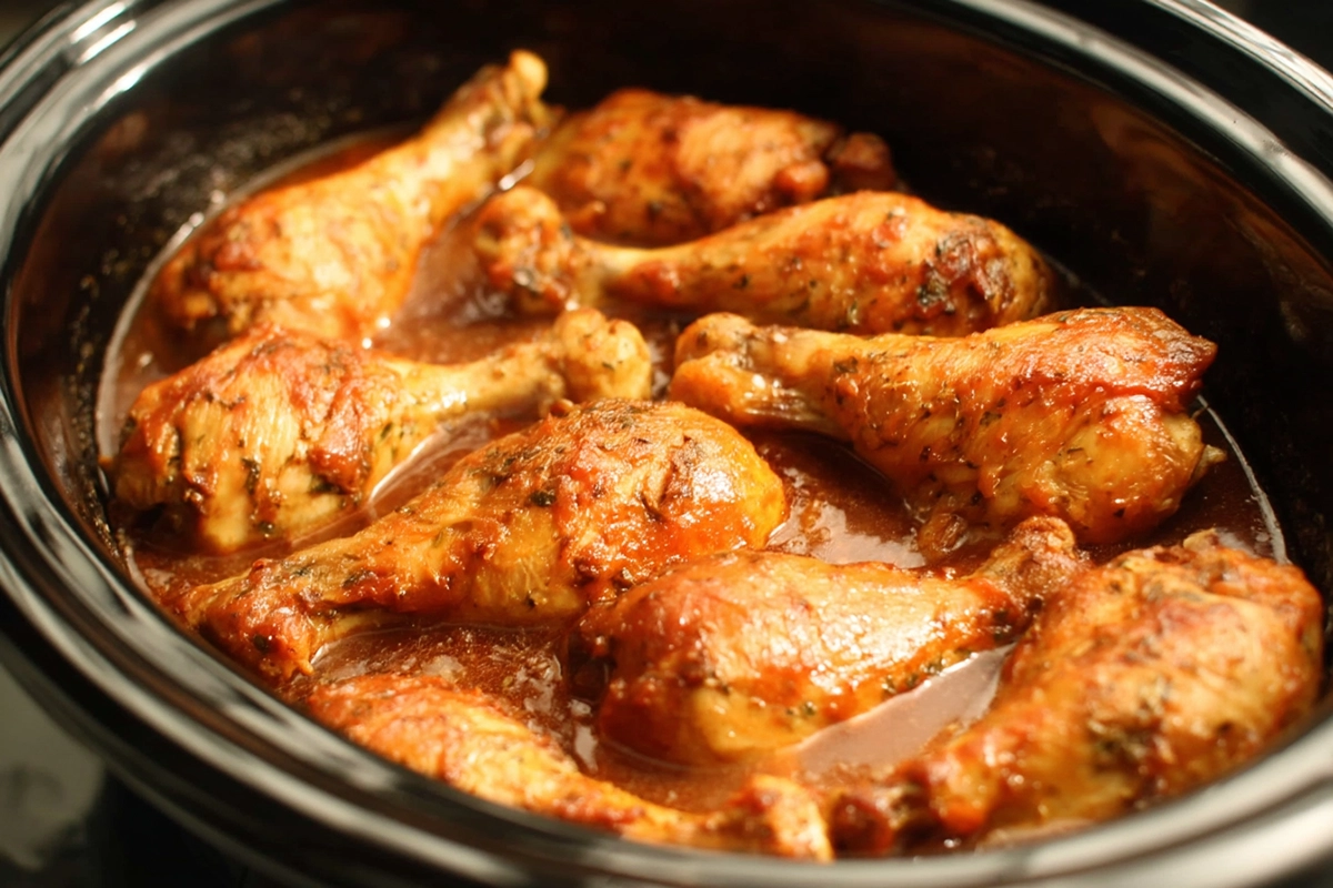 Slow Cooker Drumsticks