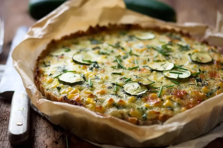 Sweet Corn and Zucchini Pie