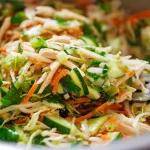Vietnamese Inspired Chicken Salad With Rice Noodles