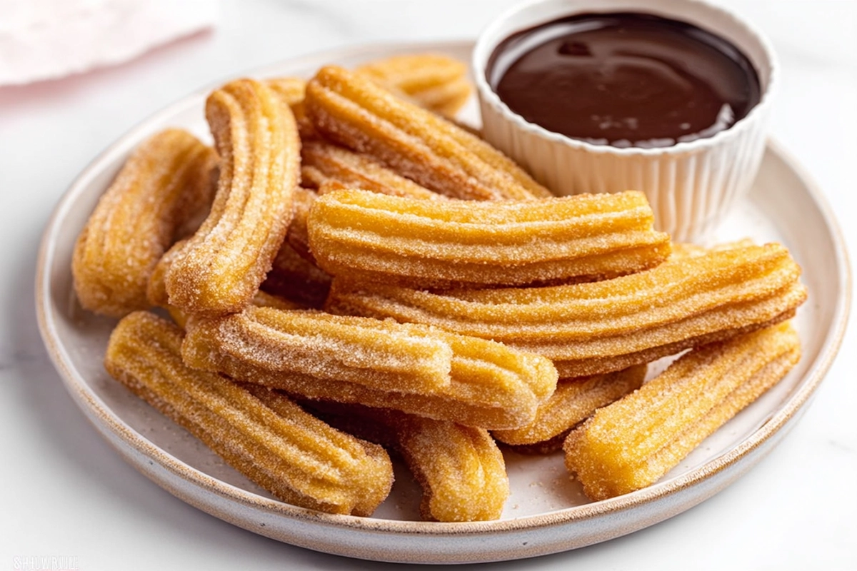 Air Fryer Churro Bites: The Perfect Cinnamon-Sugar Treat Without the Oil! 4 Crispy Air Fryer Churro Bite