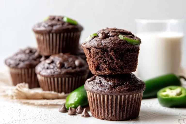 Double Chocolate Zucchini Muffi