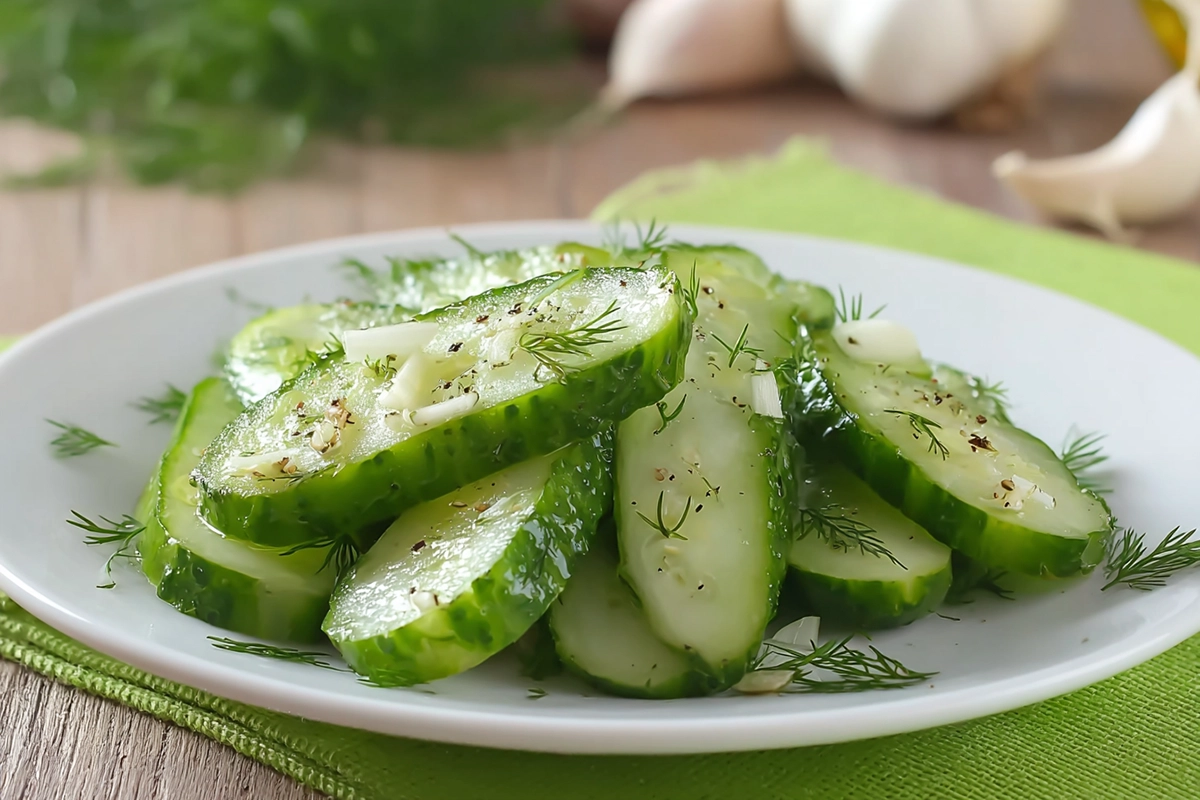 Garlic Dill Cucumbers: The Chill Side Dish You Didn’t Know You Needed 4 Garlic Dill Cucum