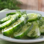 Garlic Dill Cucumbers