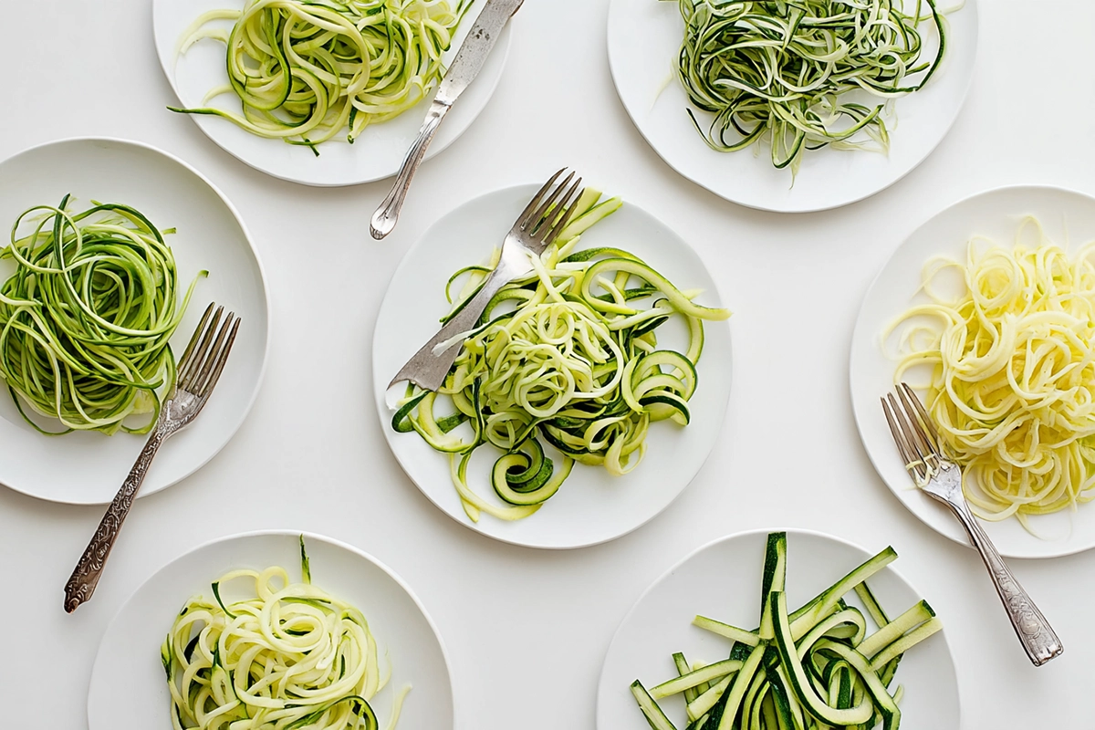 Easy Garlic Parmesan Zucchini Noodles (Zoodles) to the Rescue! 4 Garlic Parmesan Zucchini Noodle