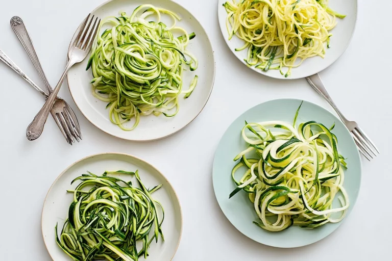 Garlic Parmesan Zucchini Noodles