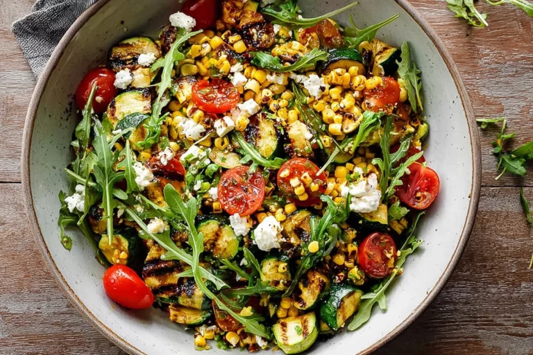 Grilled Zucchini Salad