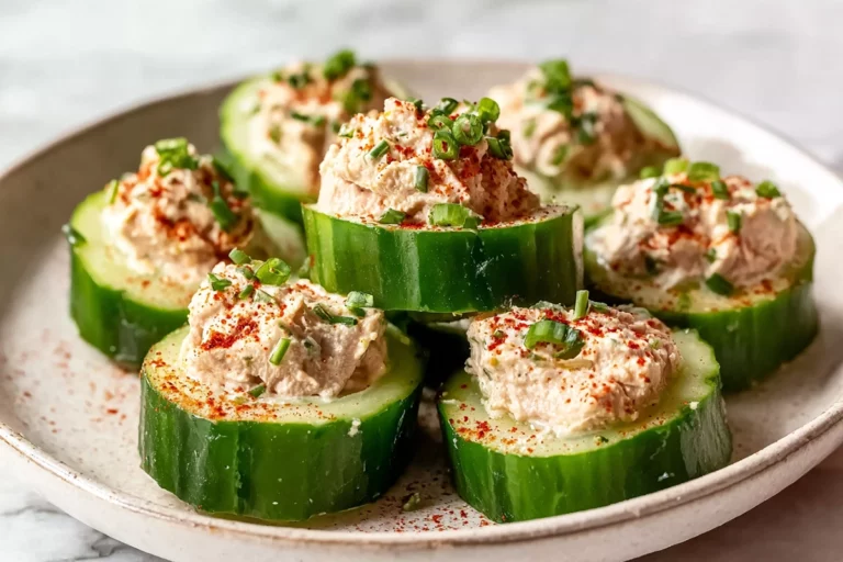 Keto Cucumber Bites
