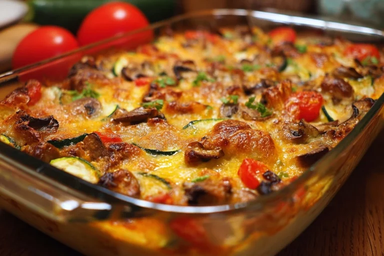 Loaded Zucchini Bake