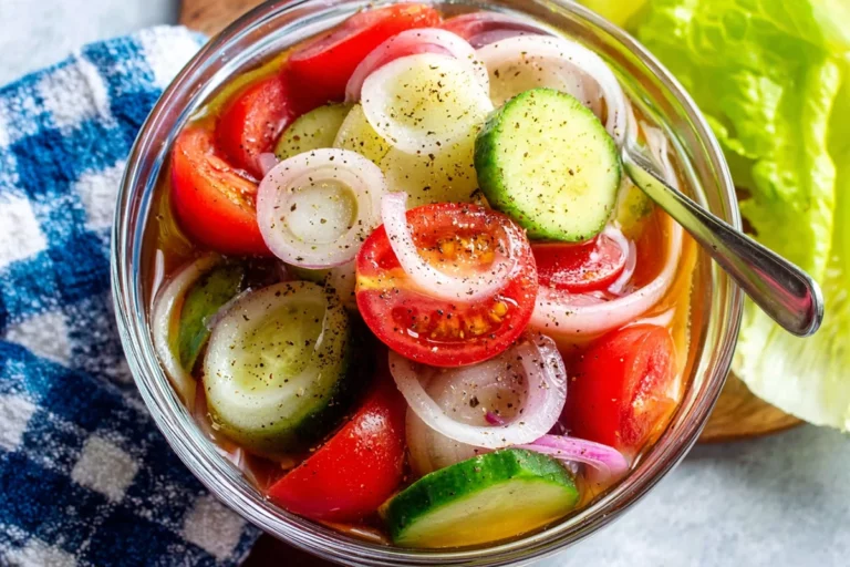 Marinated Cucumbers