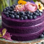 Royal Purple Velvet Cake