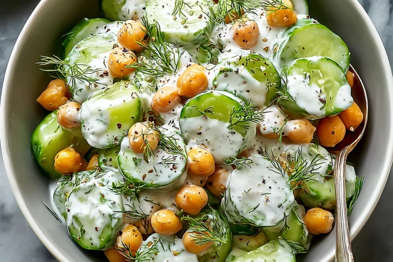 Tzatziki Chickpea Salad