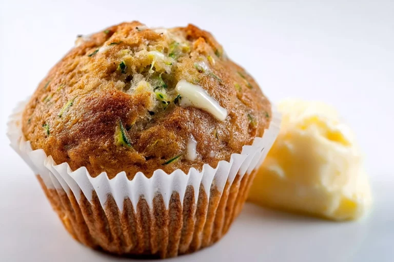 banana zucchini muffins