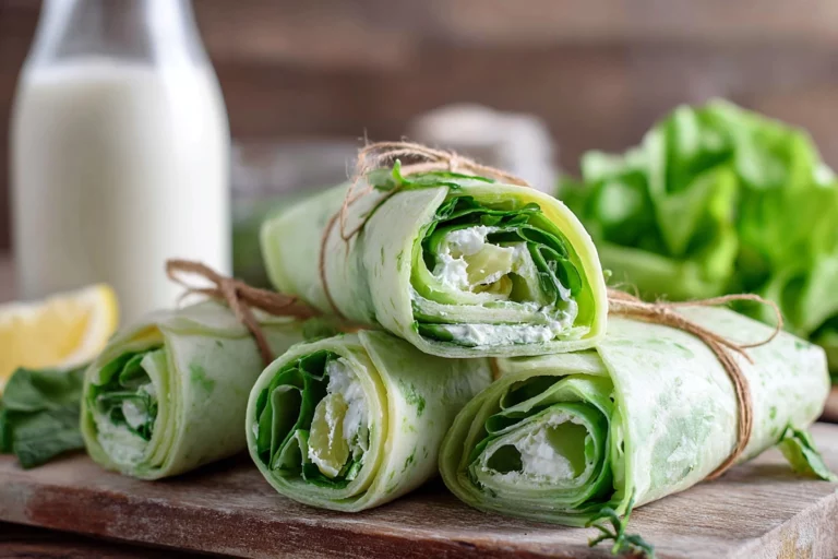 cucumber green goddess wraps