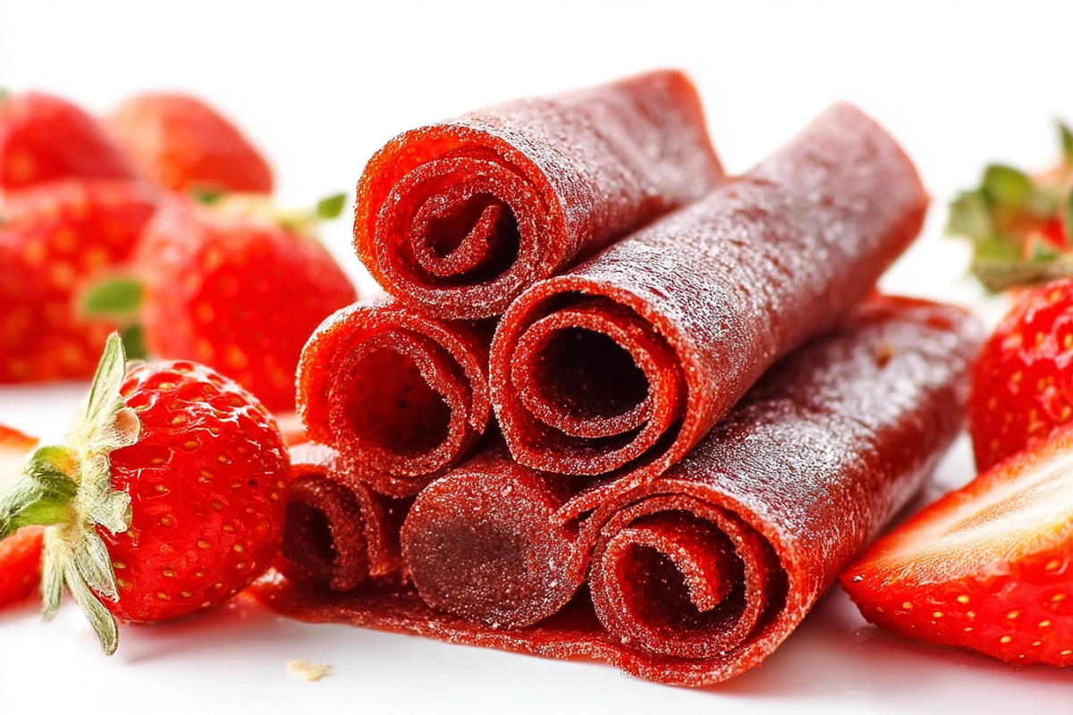 strawberry fruit roll-up