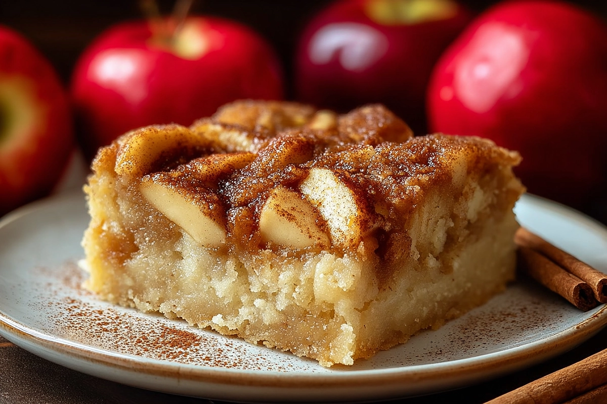 Apple Cinnamon Sheet Cake