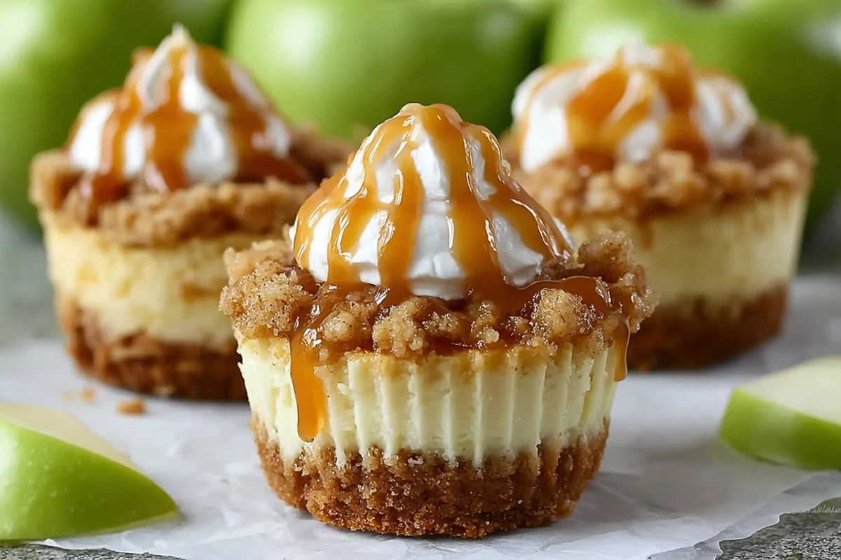 Apple Crisp Mini Cheeseca