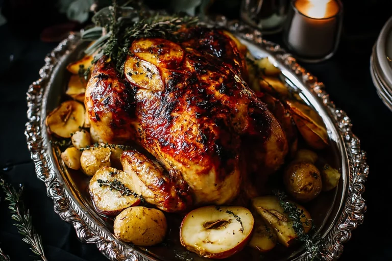 CIDER BRINED ROAST CHICKEN