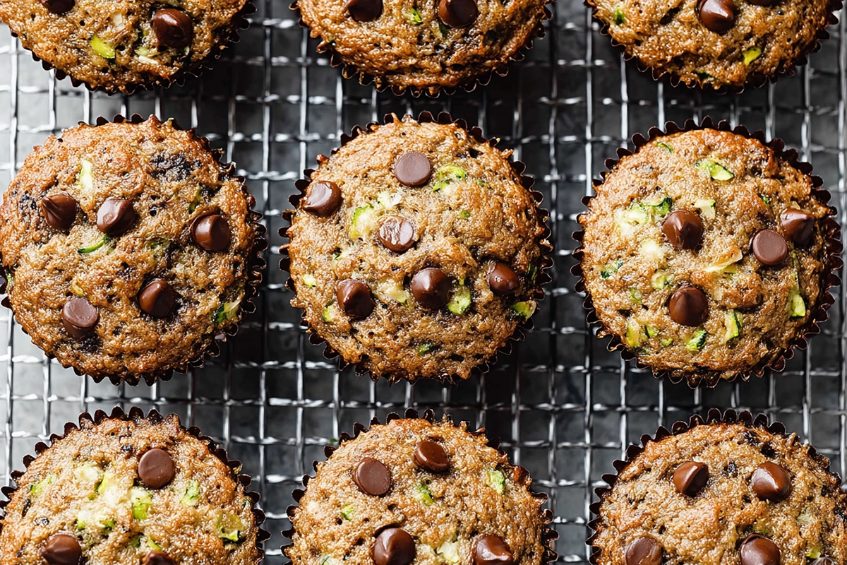 Chocolate Chip Zucchini Muffin